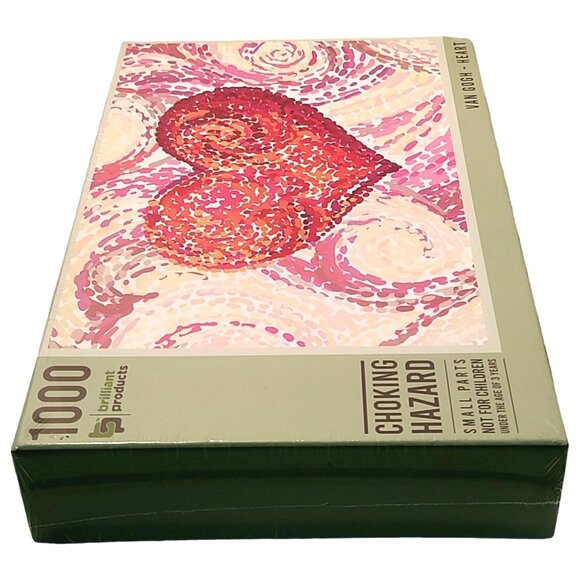 Van Gogh Heart 1000 Piece Puzzle By Brilliant Products Family Entertainment - Picture 4 of 6